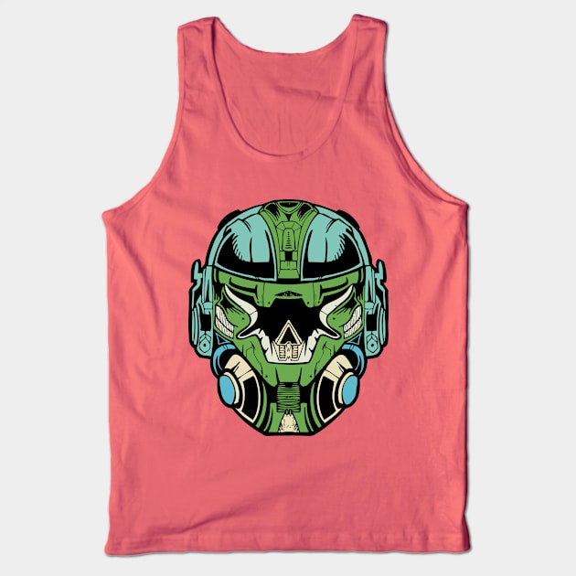 Helmet Troops Tank Top by Spectrum